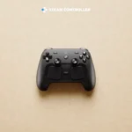The Steam Controller shot from above